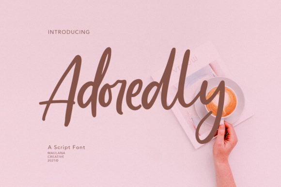 Adoredly Script: A Laid-Back Handwritten Font for Real Branding Work