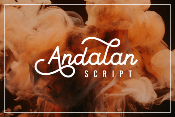 Andalan Script: A Vintage Handwritten Font for Elegant Campaigns
