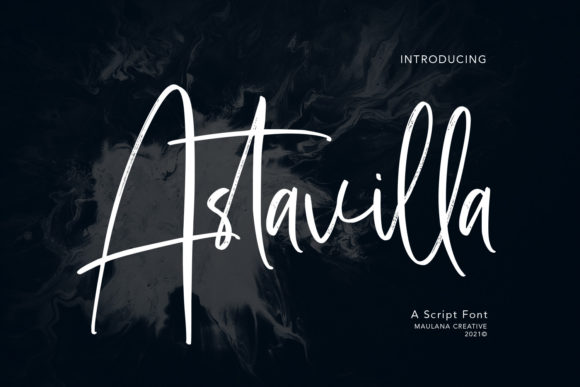 Astavilla Script: A Refreshing Script Handwritten Font for Brand Identity