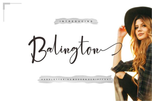 Balington Script Font for Elegant Handmade Designs