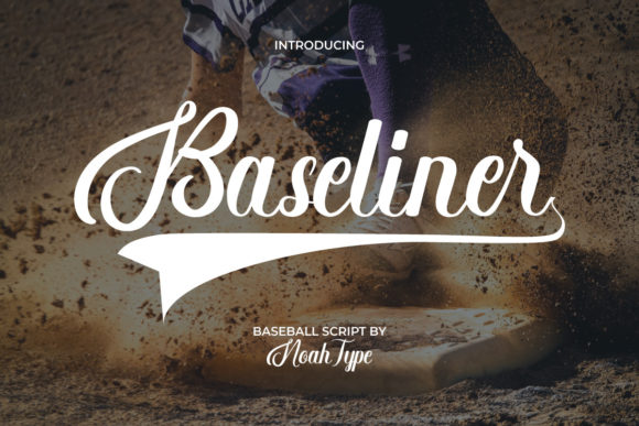 Baseliner Script Font for Handmade Brands