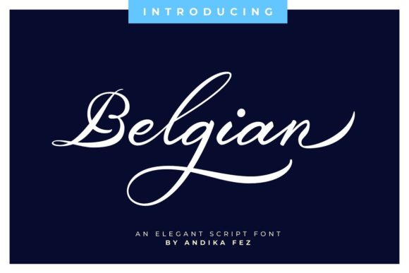 Belgian Script Font: Elegant Script for Branding & Social Campaigns