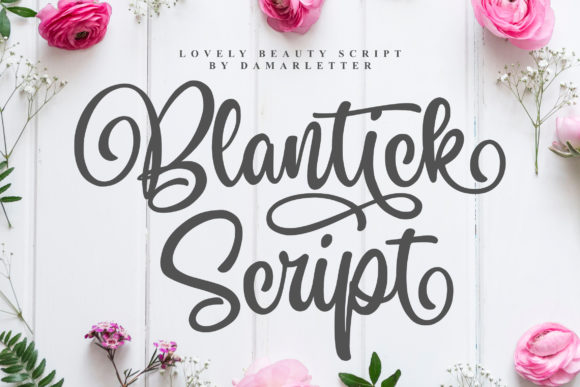 Blantick: A Sweet & Friendly Script Handwritten Font for Scroll-Stopping Content
