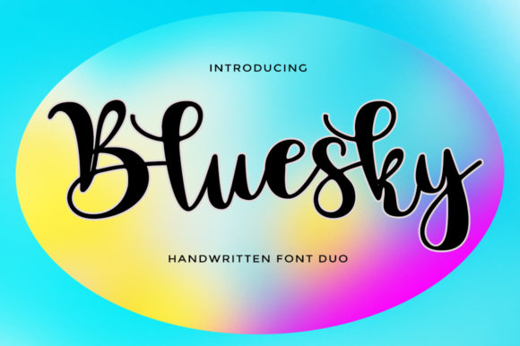 Bluesky Script: A Handwritten Font for Warm, Human Campaigns
