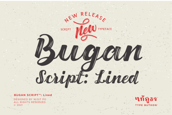 Bugan Script: A Flowing Brushed Handwritten Font for Editorial Warmth