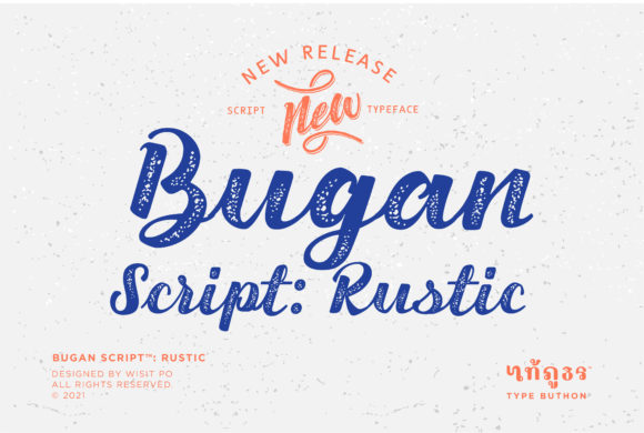 Bugan Script Rustic: A Versatile Script Handwritten Font for Digital Design