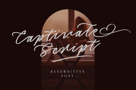 Captivate Script: A Delicate Script Font for Elegant Editorial Design