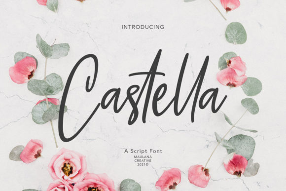 Castella Script: A Relaxed Handwritten Font for Eye-Catching Branding