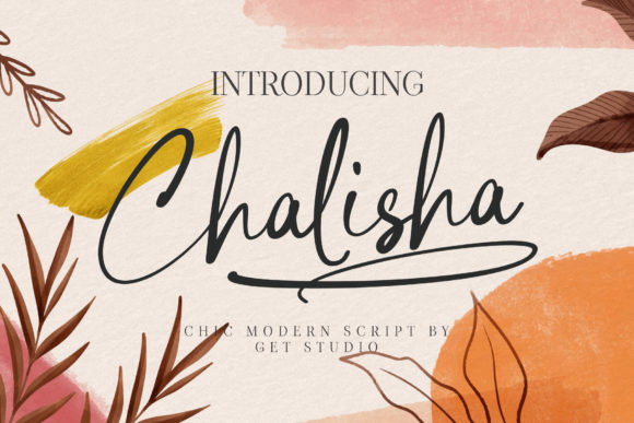 Chalisha Script: A Dainty Handwritten Font for Polished Branding