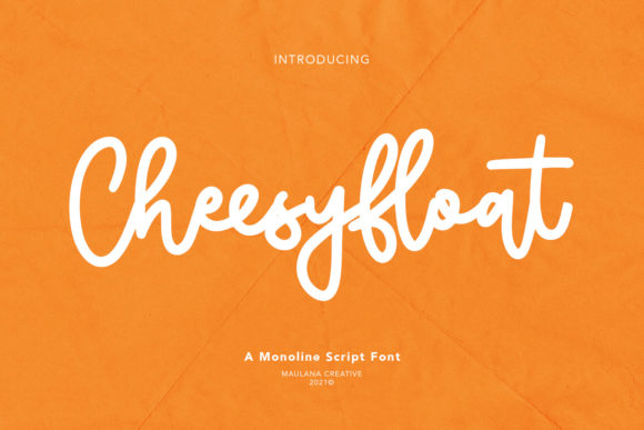 Cheesyfloat Script: A Whimsical Script Font for Digital Branding