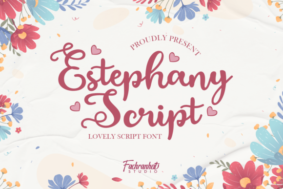 Estephany Script: A Premium Script Handwritten Font for Campaign Clarity