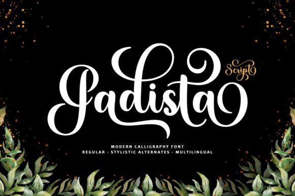 Gadista Script: An Elegant Script Handwritten Font for Digital Branding