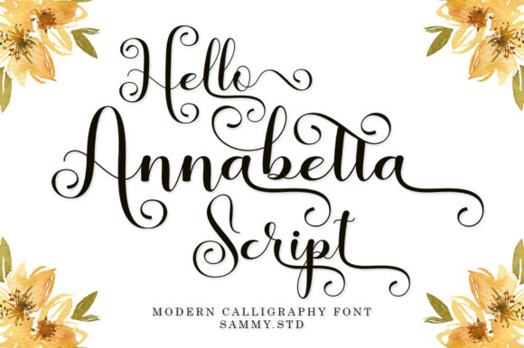 Hello Annabetta Script Font for Elegant Campaign Design