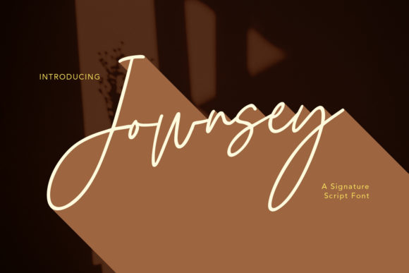 Jownsey Script: A Clean, Thin Script Font for Editorial Design