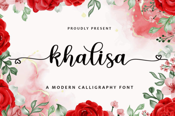 Khalisa Script: An Elegant Script Font for Handmade Creators