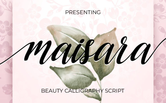 Maisara Script: A Modern Calligraphy Font for Digital Branding