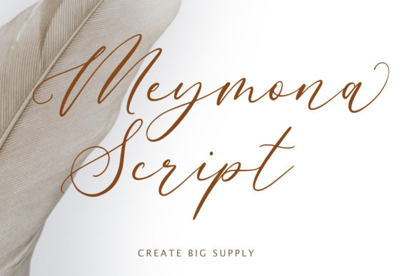 Meymona Script Font for Elegant Brand Identity