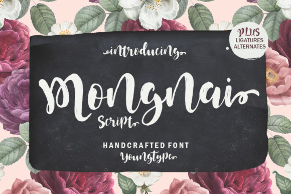 Mongnai Script: A Whimsical Brushed Script Font for Brand Identity