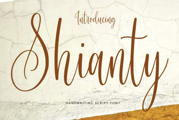 Shianty Script Font for Elegant Branding Projects