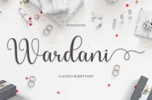 Wardani Script: A Dazzling Script Font for Handmade Creators